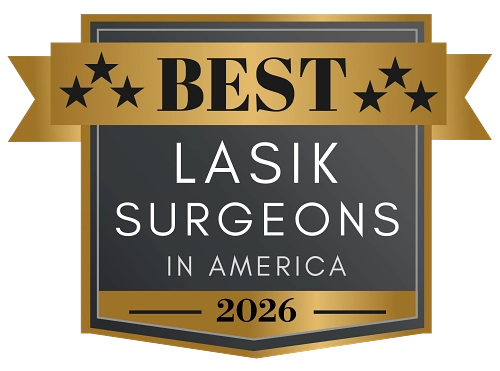 Dr. Rudd's Best LASIK surgeons in America badge