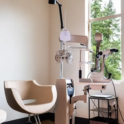 Exam room photo at Rudd Vision
